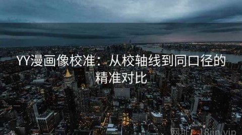 YY漫画像校准：从校轴线到同口径的精准对比