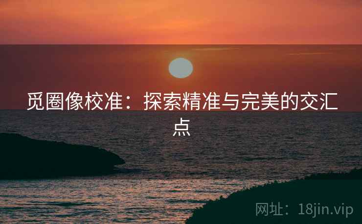 觅圈像校准：探索精准与完美的交汇点